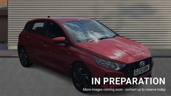 Red Used 2022 Hyundai i20 SE Hatchback | £13,050 (Fair price) - Image 1/4