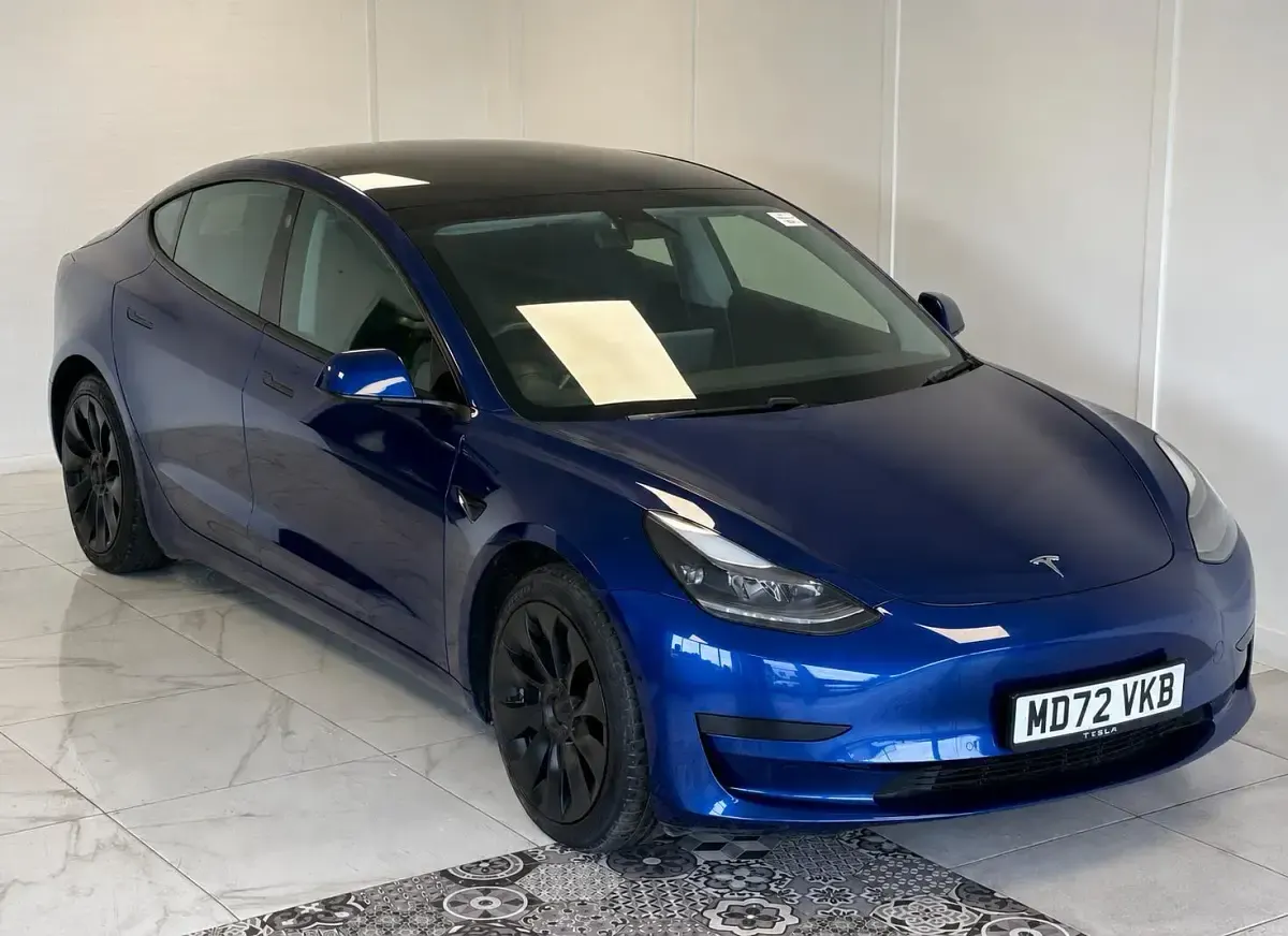 Used Tesla Model 3 366 kW (498 HP) 2023 Blue Sedan