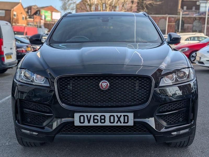 Used Jaguar F-Pace R-Sport 2018 Black SUV