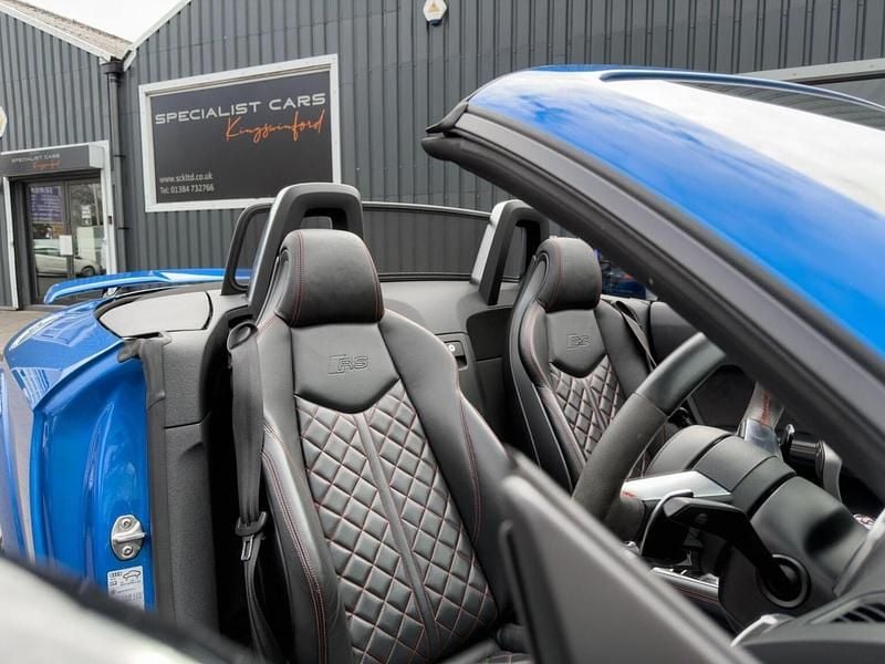 Used Audi TT Roadster Design 400 HP (294 kW) 2018 Blue Cabriolet