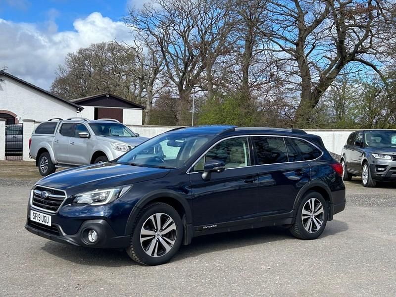 Used Subaru Outback Premium 2019 Blue Estate