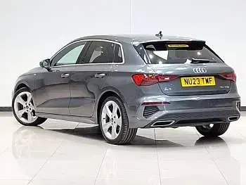 Used Audi A3 S-Line 110 HP (80 kW) 2023 Grey Sedan
