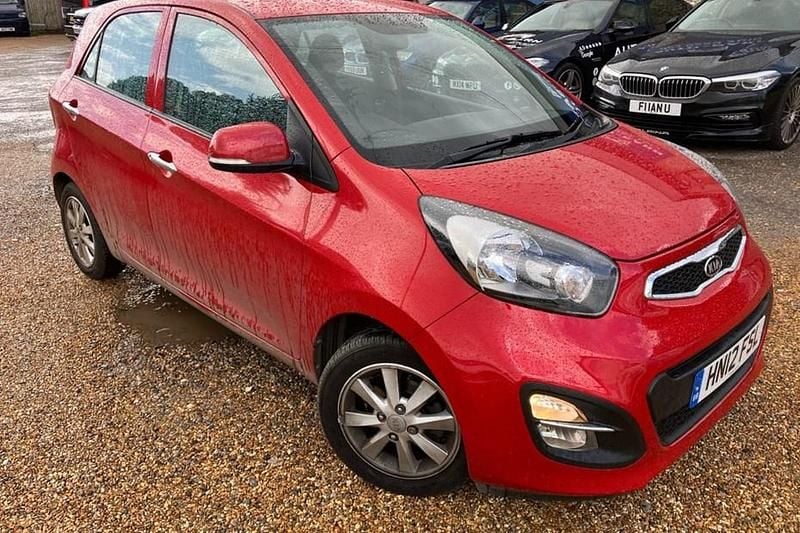 Red Used 2012 Kia Picanto 2 Hatchback | £7,495 (Fair price) - Image 1/1
