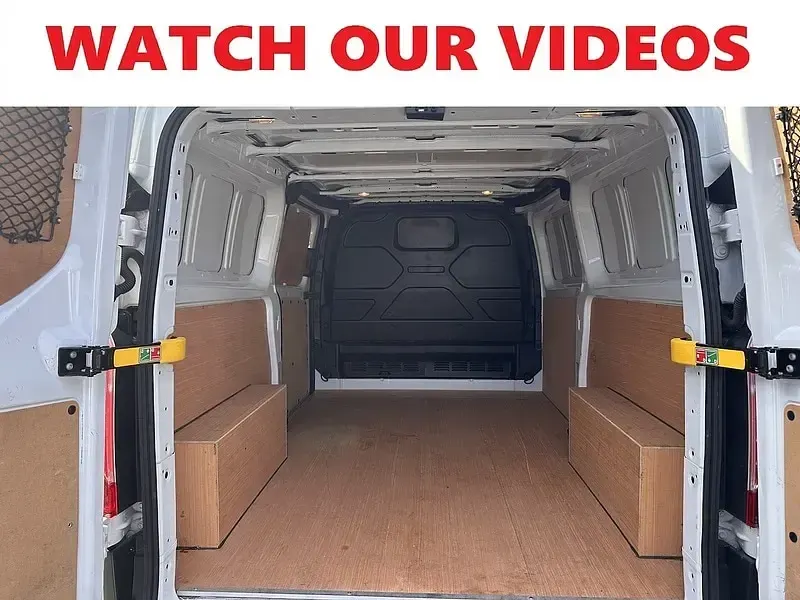 Used Ford Transit Custom 105 HP (77 kW) 2021 White Van