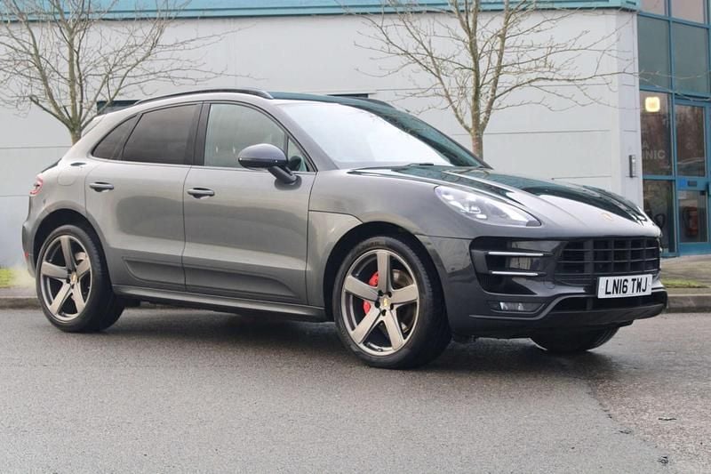 Grey Used 2016 Porsche Macan Turbo SUV | £23,995 (Super price) - Image 1/4