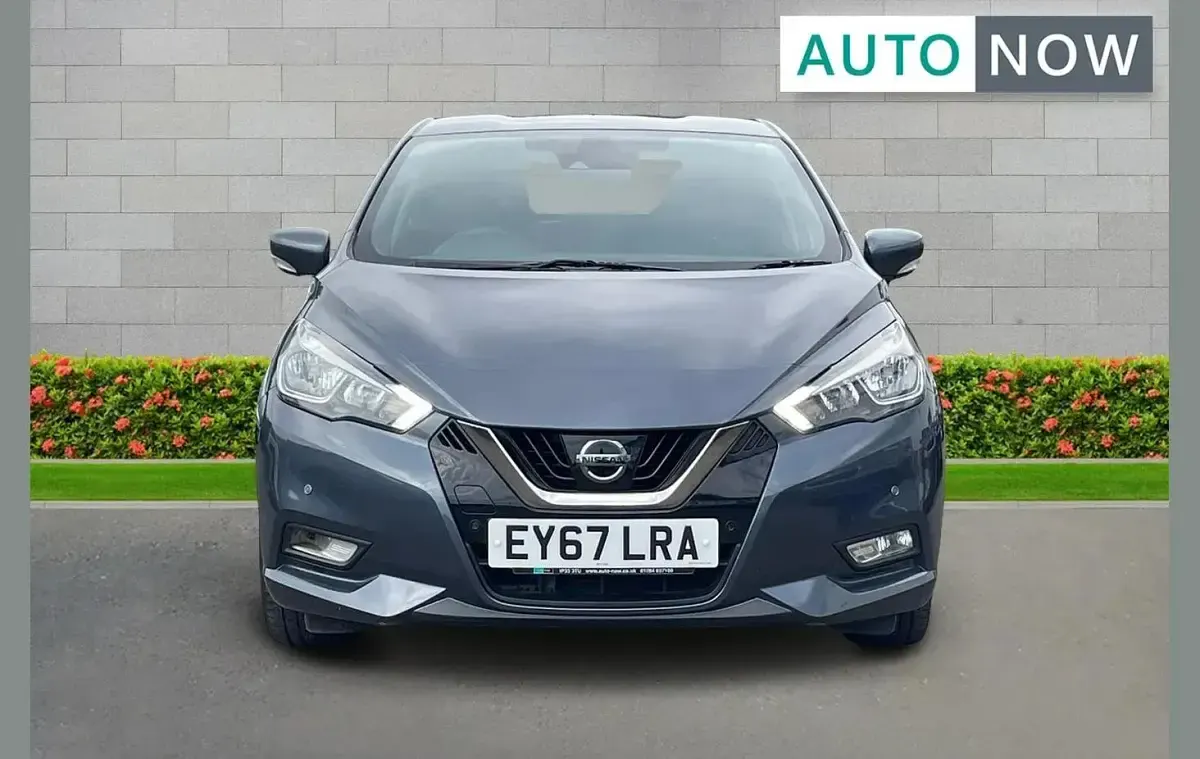 Used Nissan Micra Acenta 90 HP (66 kW) 2017 Grey Hatchback