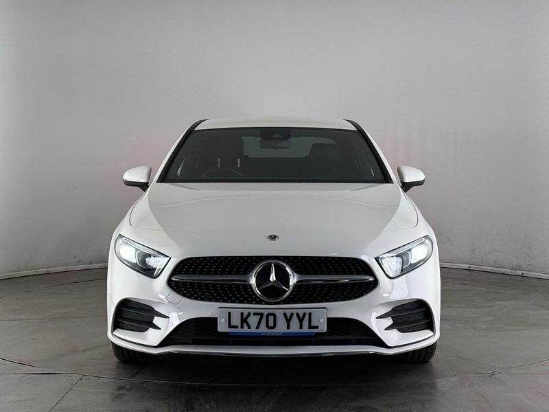 Used Mercedes A250 AMG line 2020 White Sedan