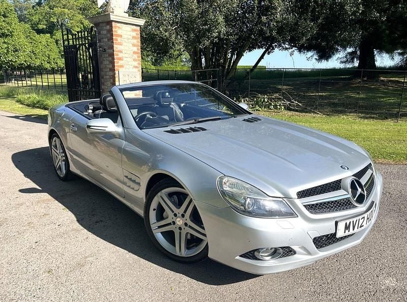 Silver Used 2012 Mercedes SL350 Cabriolet | £12,995 (Fair price) - Image 1/4