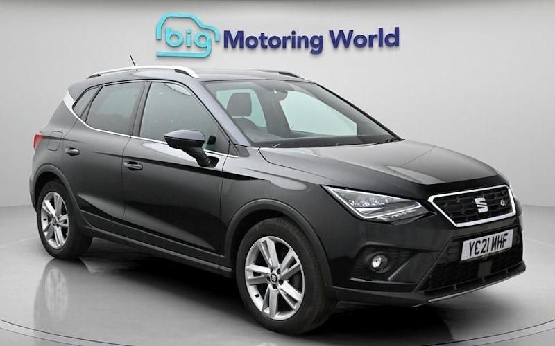 Used Seat Arona FR 110 HP (80 kW) 2021 Black SUV