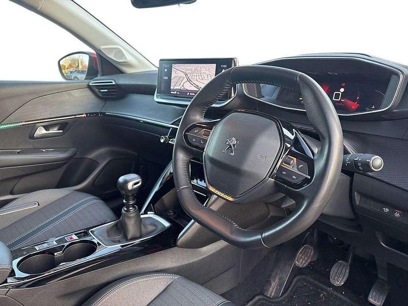 Usado Peugeot 208 Allure Premium 101 HP (74 kW) 2020 Vermelho Citadino