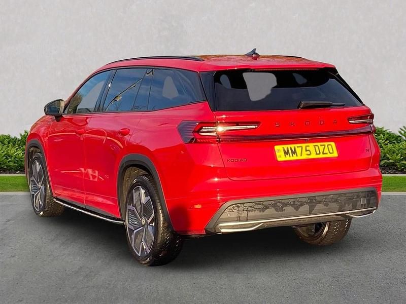 Used Skoda Kodiaq SportLine 204 HP (150 kW) 2025 Red SUV