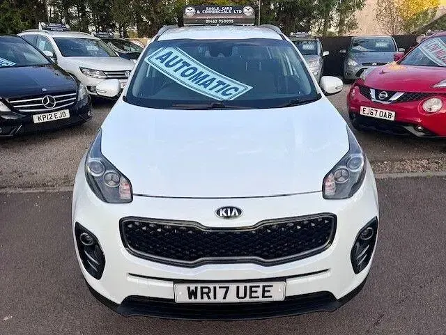 Used Kia Sportage 141 HP (103 kW) 2017 White SUV