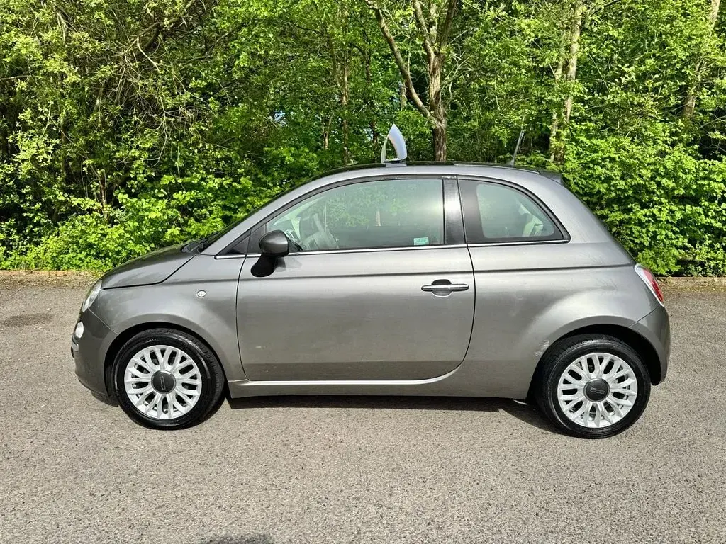 Used Fiat 500 Lounge 69 HP (50 kW) 2014 Grey Hatchback