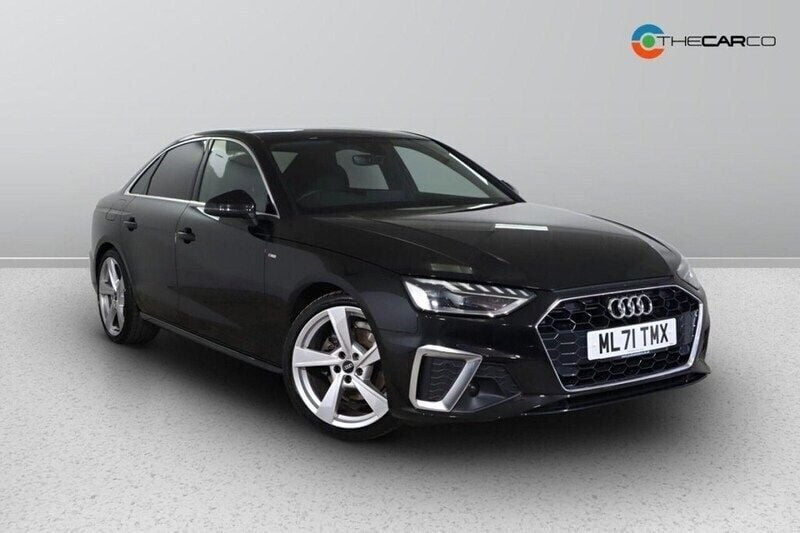 Black Used 2021 Audi A4 S-Line Sedan | £21,975 (Fair price) - Image 1/1