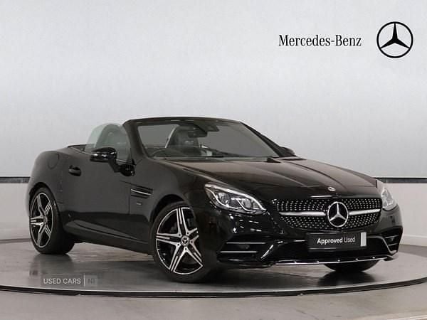 Black Used 2020 Mercedes SLC300 Premium Cabriolet | £27,995 (Expensive) - Image 1/4