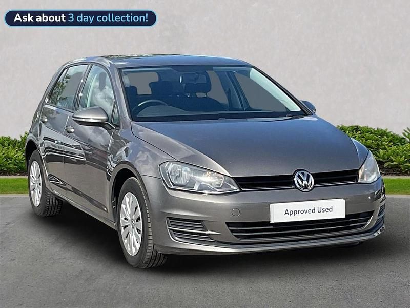 Grey Used 2013 VW Golf VII S Hatchback | £6,503 (Fair price) - Image 1/4