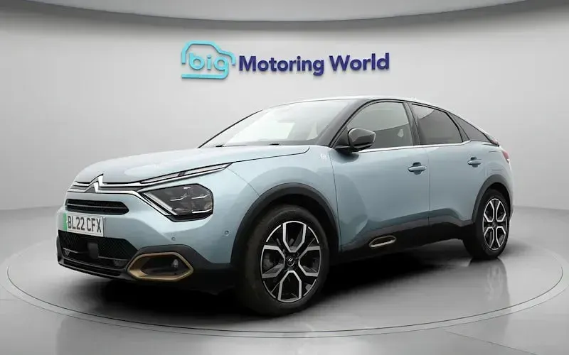 Used Citroën e-C4 100 kW (136 HP) 2022 Blue Hatchback
