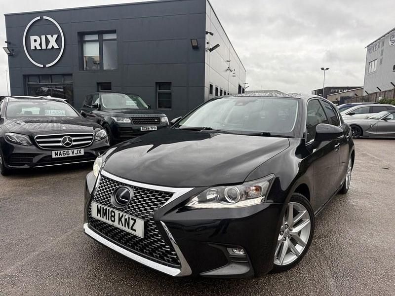 Black Used 2018 Lexus CT200h Luxury Line Hatchback | £11,300 (Fair price) - Image 1/4
