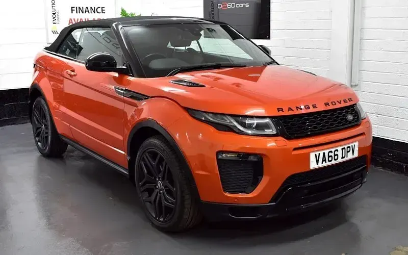 Gebraucht Land Rover Range Rover evoque HSE Dynamic 180 PS (132 kW) 2017 Orange Cabrio