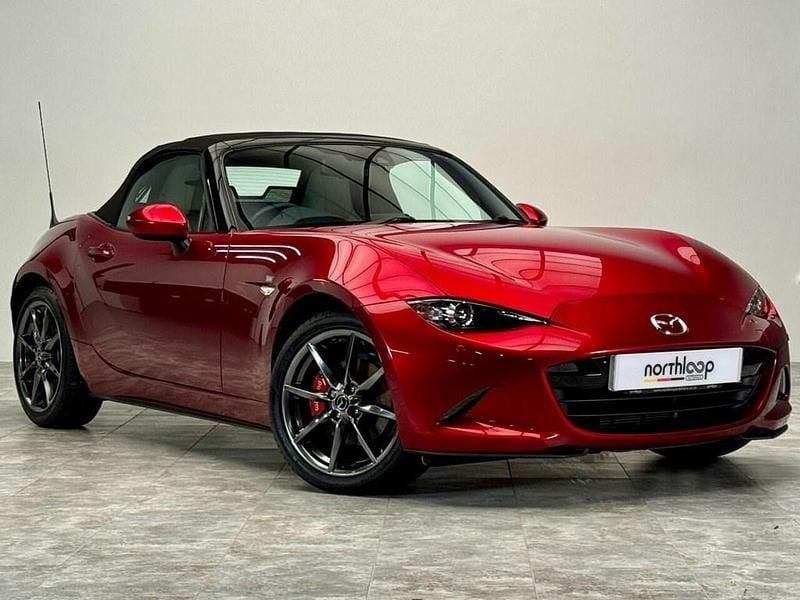Red Used 2020 Mazda MX5 Inclusive Cabriolet | £22,350 (Fair price) - Image 1/4