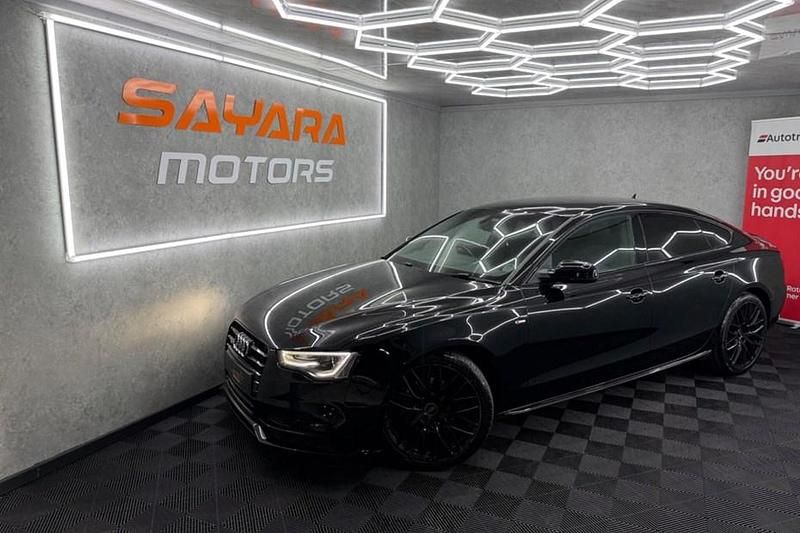 Used Audi A5 Sportback Advanced 190 HP (139 kW) 2016 Black Hatchback