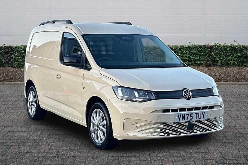 Used VW Caddy 116 HP (85 kW) 2025 Light ivory MPV