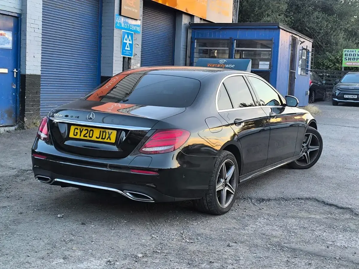 Used Mercedes E300 2020 Black Sedan