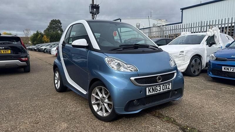 Blue Used 2013 Smart ForTwo Coupé Passion Coupe | £3,950 (Fair price) - Image 1/4