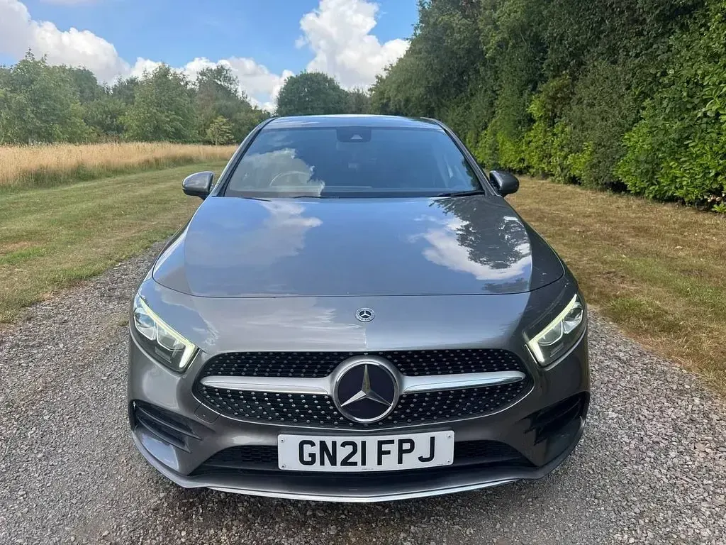 Used Mercedes A250 AMG line 2021 Grey Hatchback