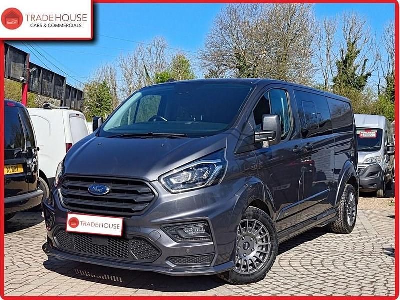 Grey Used 2019 Ford Transit Custom Limited Van | £24,901 (Expensive) - Image 1/4