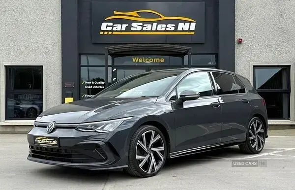 Used VW Golf VII R-line 150 HP (110 kW) 2021 Grey Hatchback