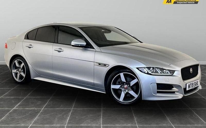 Silver Used 2019 Jaguar XE R-Sport Sedan | £10,695 (Fair price) - Image 1/2