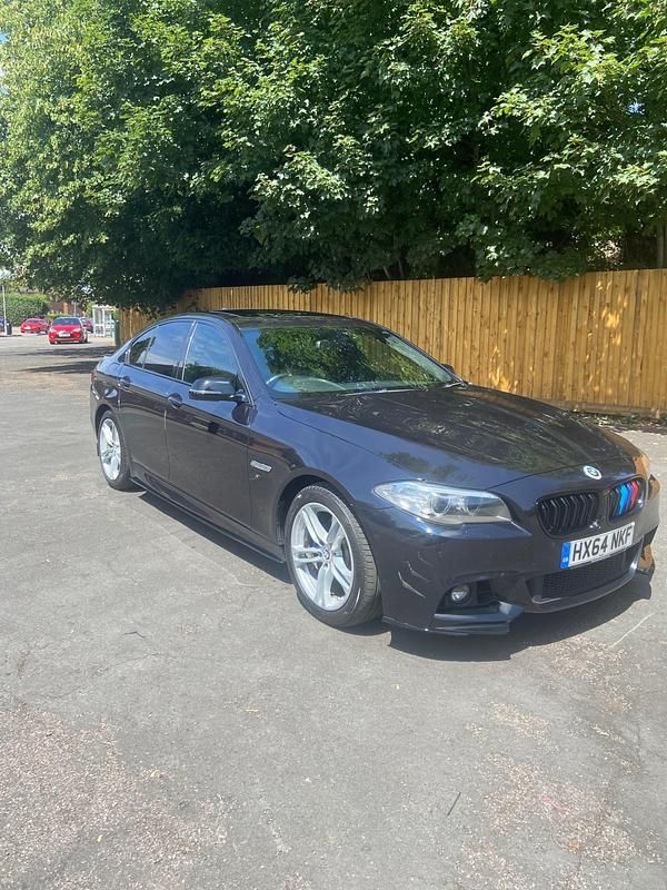 Black Used 2014 BMW 520 M Sport Sedan | £6,995 (Good price) - Image 1/4