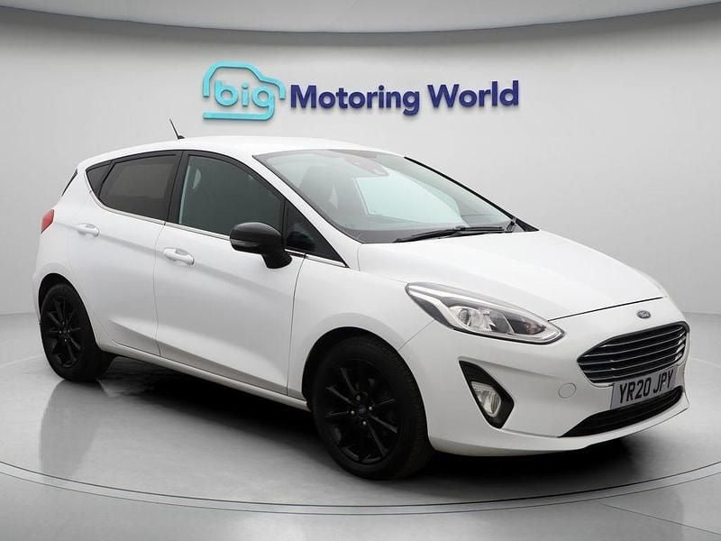 White Used 2020 Ford Fiesta Titanium Hatchback | £10,311 (Good price) - Image 1/4
