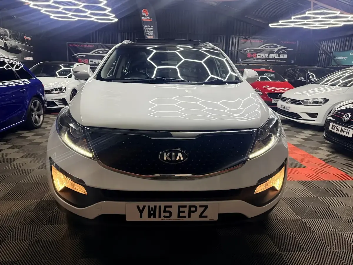 Used Kia Sportage 135 HP (99 kW) 2015 White SUV