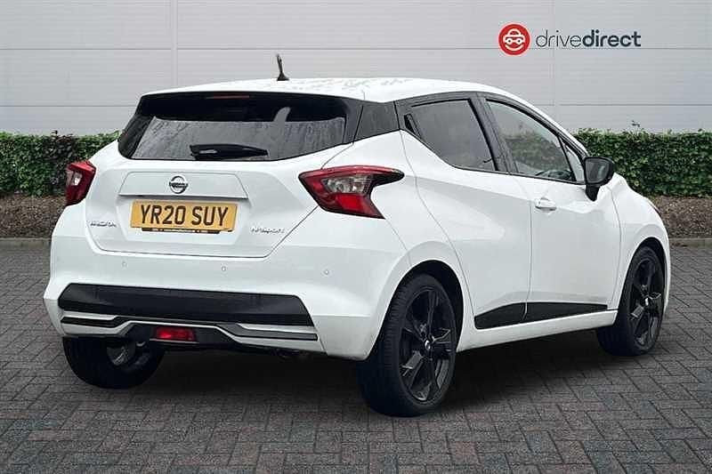 Used Nissan Micra S 100 HP (73 kW) 2020 White Hatchback