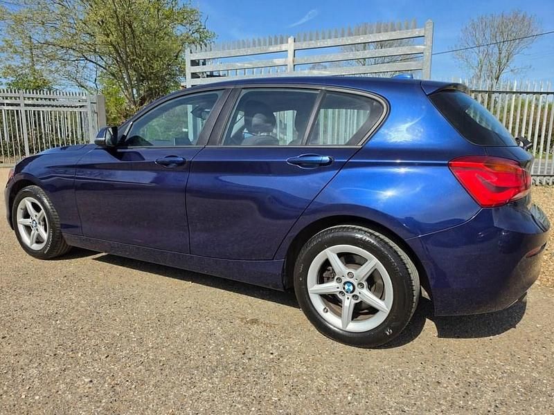 Used BMW 116 Comfort Edition 116 HP (85 kW) 2017 Blue Hatchback