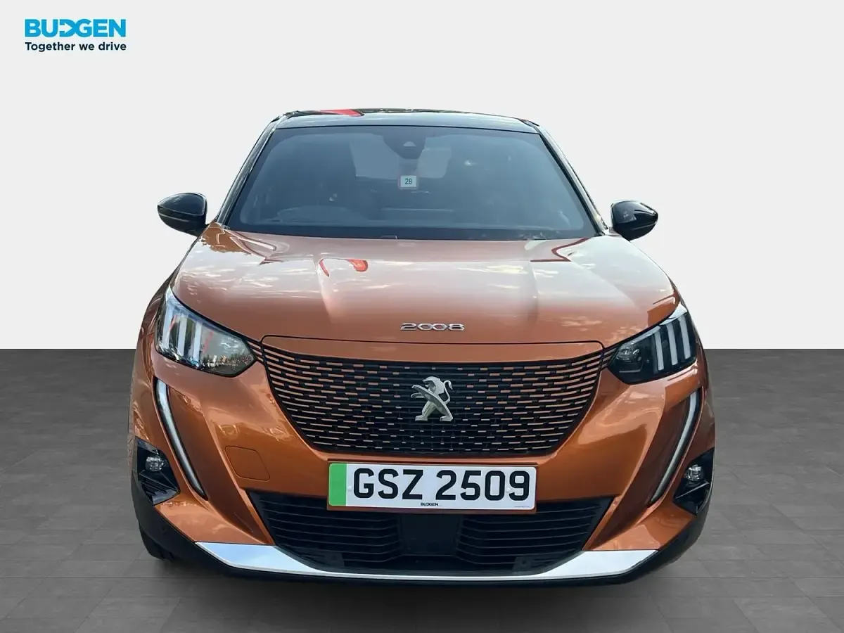 Used Peugeot e-2008 GT 50 kW (68 HP) 2022 Orange SUV