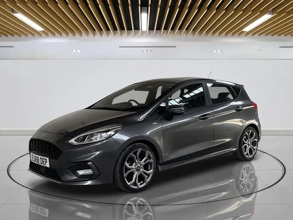 Used Ford Fiesta ST-Line 125 HP (91 kW) 2018 Grey Hatchback