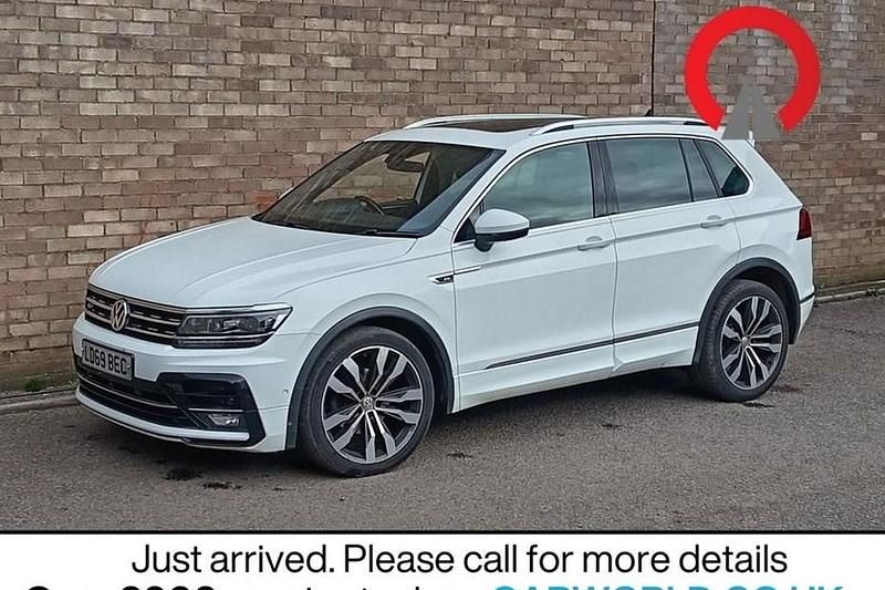 Used VW Tiguan R-line 150 HP (110 kW) 2020 White SUV