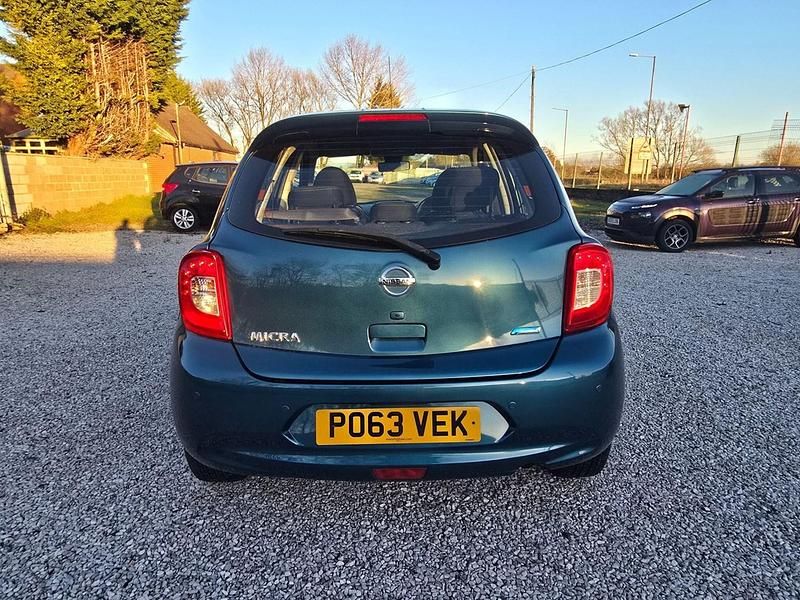 Used Nissan Micra Tekna 2013 Blue Hatchback