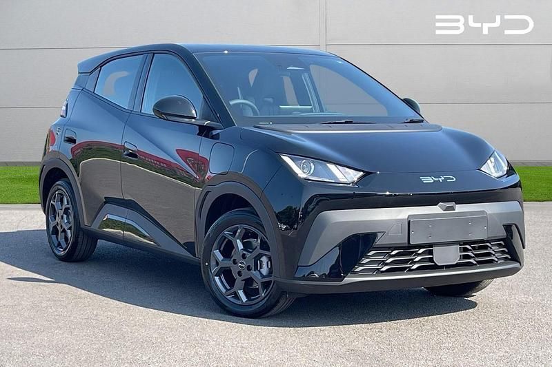 Black New 2025 BYD Dolphin Boost Hatchback | £21,320 - Image 1/4