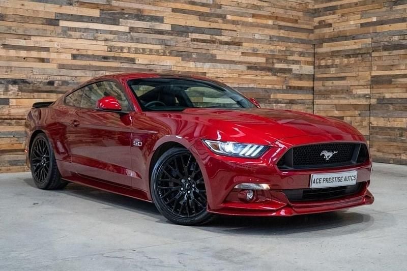 Red Used 2018 Ford Mustang GT Coupe | £32,995 (Fair price) - Image 1/4
