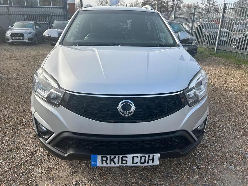 Used Ssangyong (KGM) Korando 178 HP (130 kW) 2016 Silver SUV