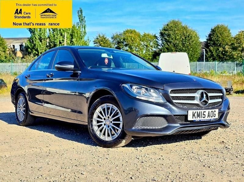 Grey Used 2015 Mercedes C200 SE Sedan | £9,788 (Good price) - Image 1/4