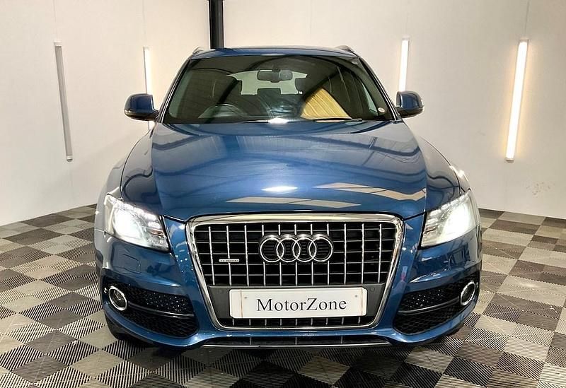 Used Audi Q5 S-Line 168 HP (123 kW) 2009 Blue SUV
