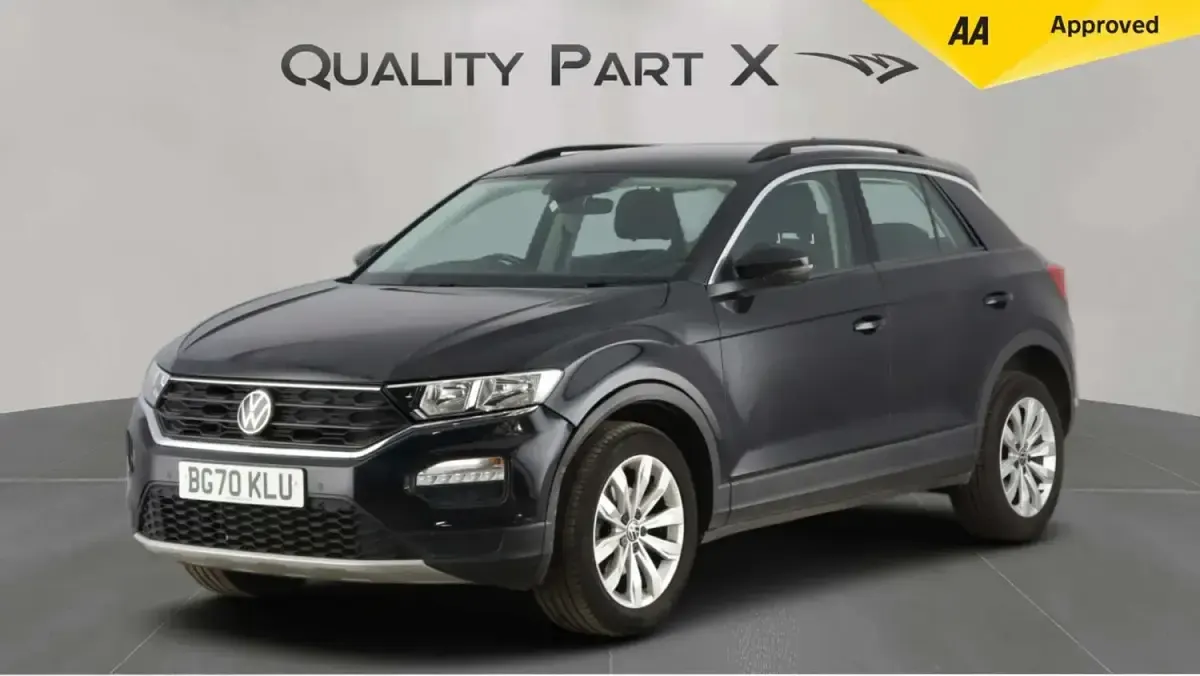 Used VW T-Roc SE 110 HP (80 kW) 2021 Black SUV
