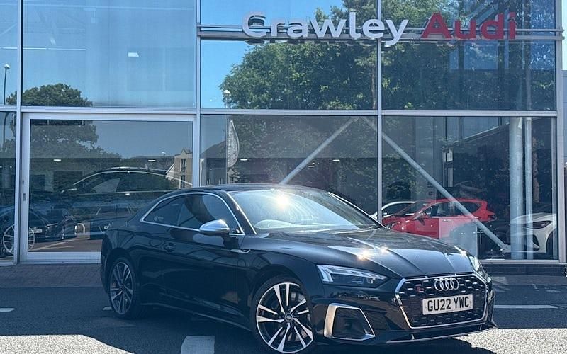 Black Used 2022 Audi S5 Comfort Coupe | £35,990 - Image 1/4