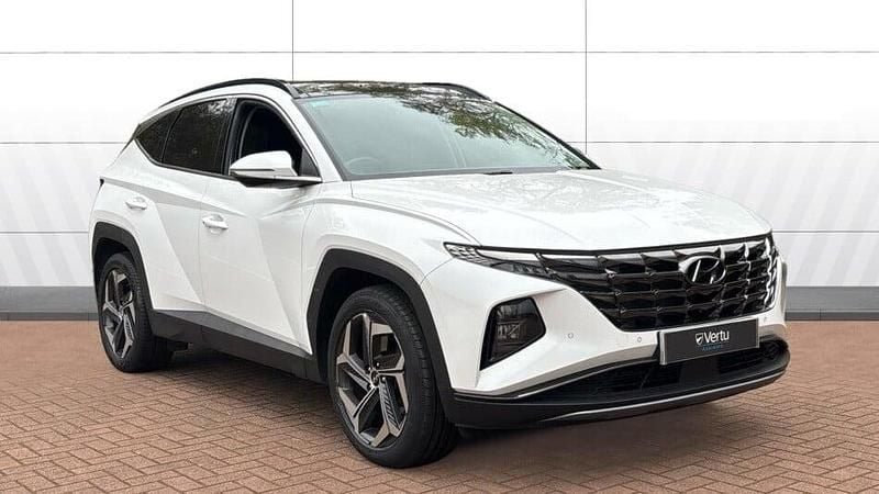 White Used 2021 Hyundai Tucson Ultimate SUV | £19,467 (A bit pricey) - Image 1/3