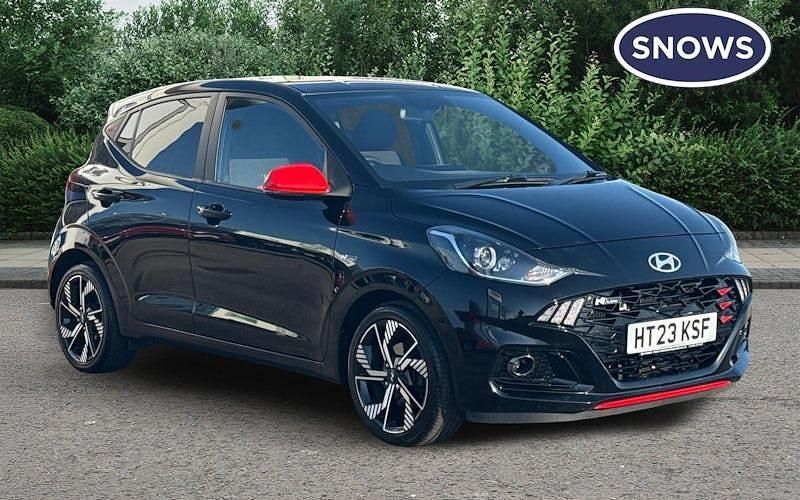 Used Hyundai i10 N Line 101 HP (74 kW) 2023 Black Hatchback